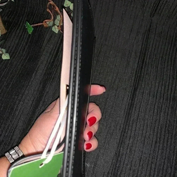 KATE SPADE WRISTLET BLACK NWT - Picture 8 of 11